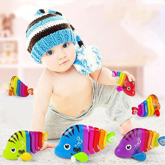 Rolling Fish Toy