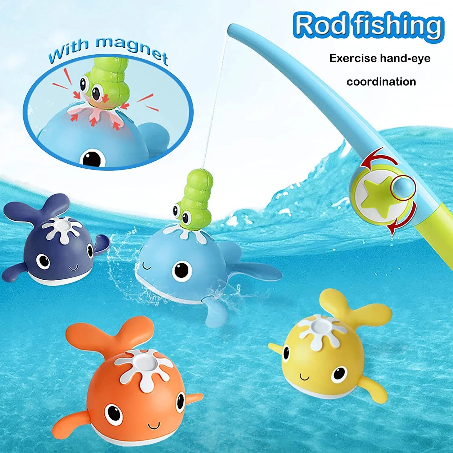 Bath Fun Fishing Set – Fun During Bath Time