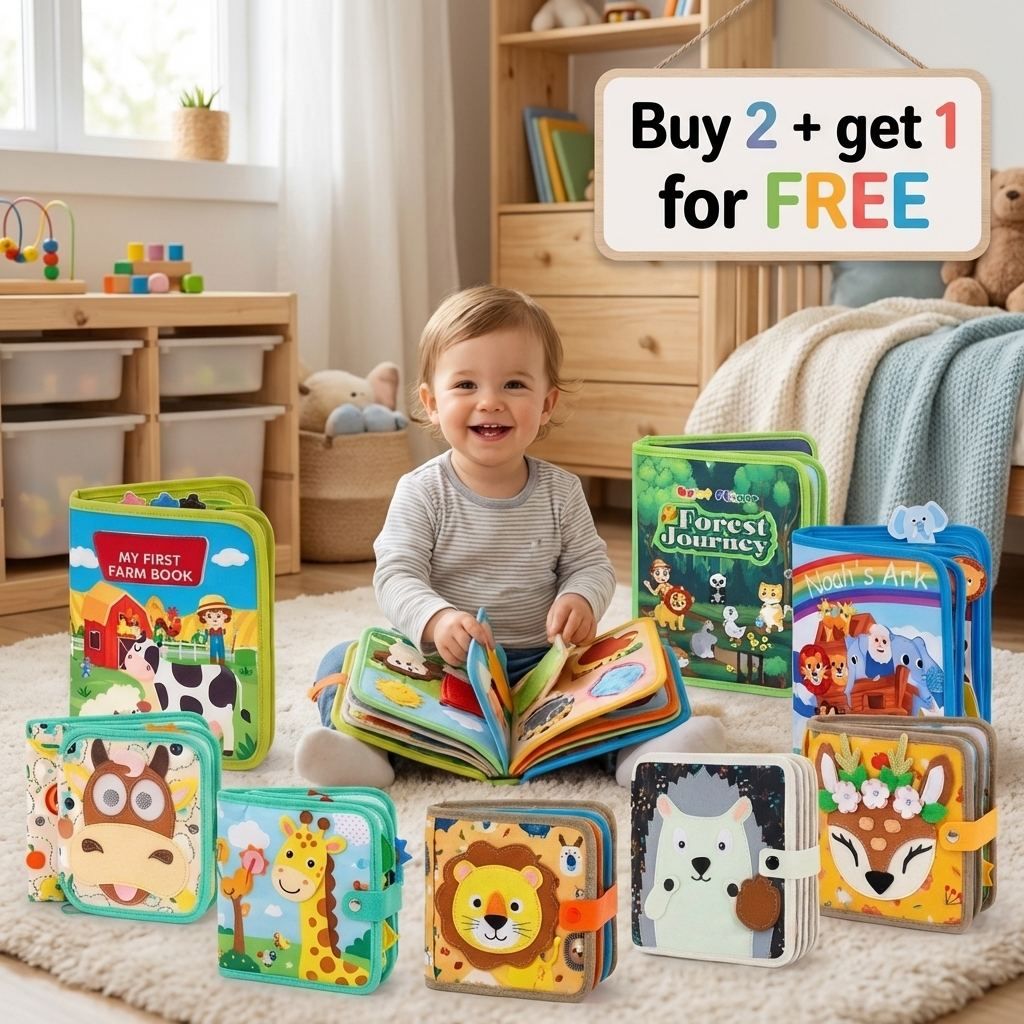 Montessori Story Book Set – Buy 2, Get 1 Free