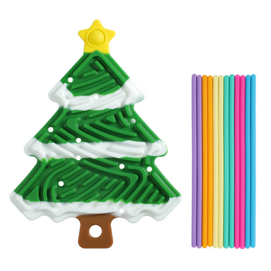 Sensory Kids Toy in Christmas Design