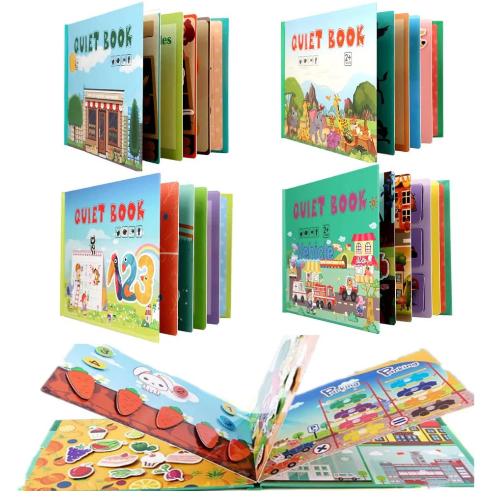 Interactive Learning Cloth Book