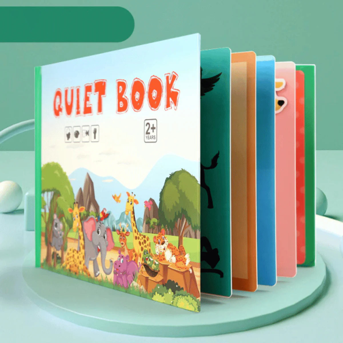 Interactive Learning Cloth Book