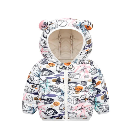 Spring Breeze - Polyester Toddler Jacket with Hood