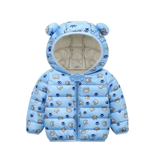 Spring Breeze - Polyester Toddler Jacket with Hood