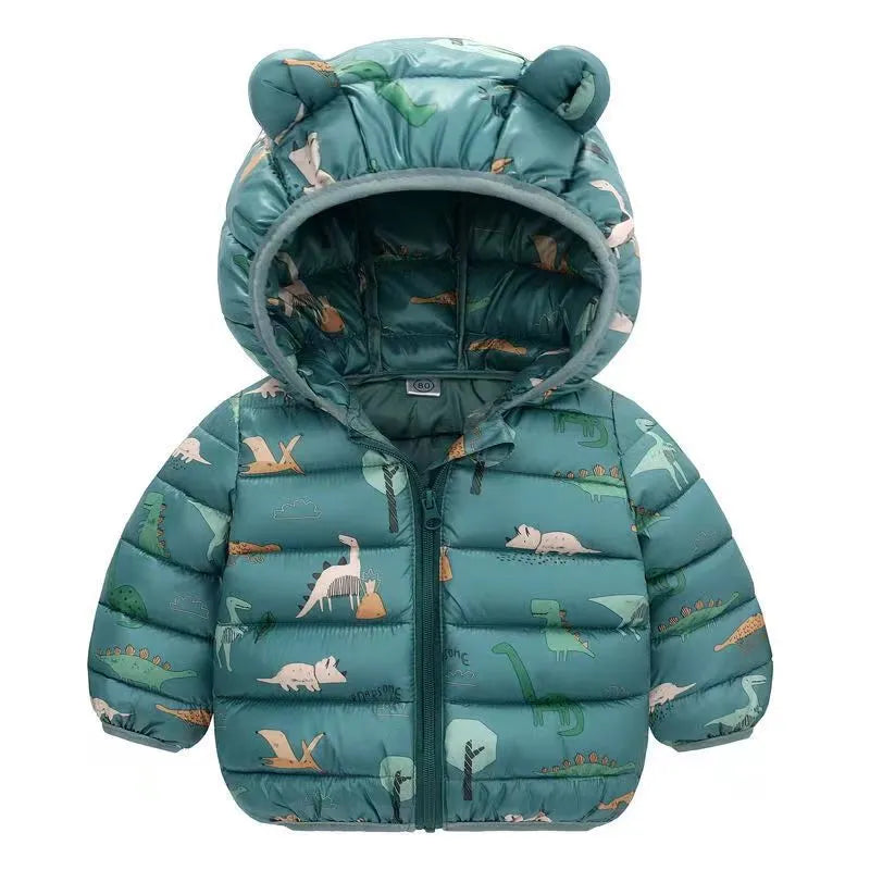 Spring Breeze - Polyester Toddler Jacket with Hood