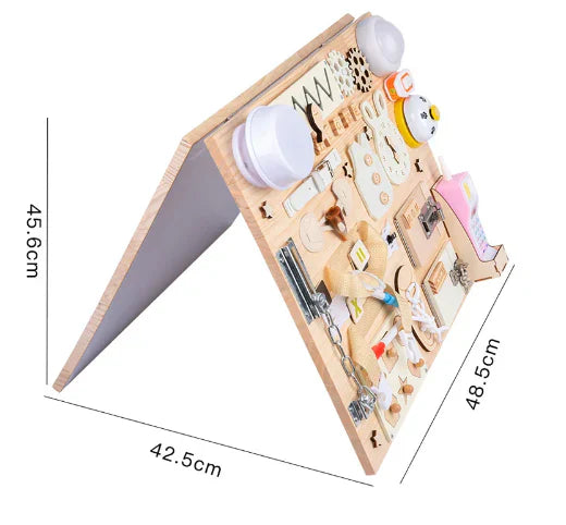 Handmade Montessori Wooden Activity Board