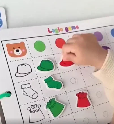 Cognitive Development Activity Book - Interactive Felt Book