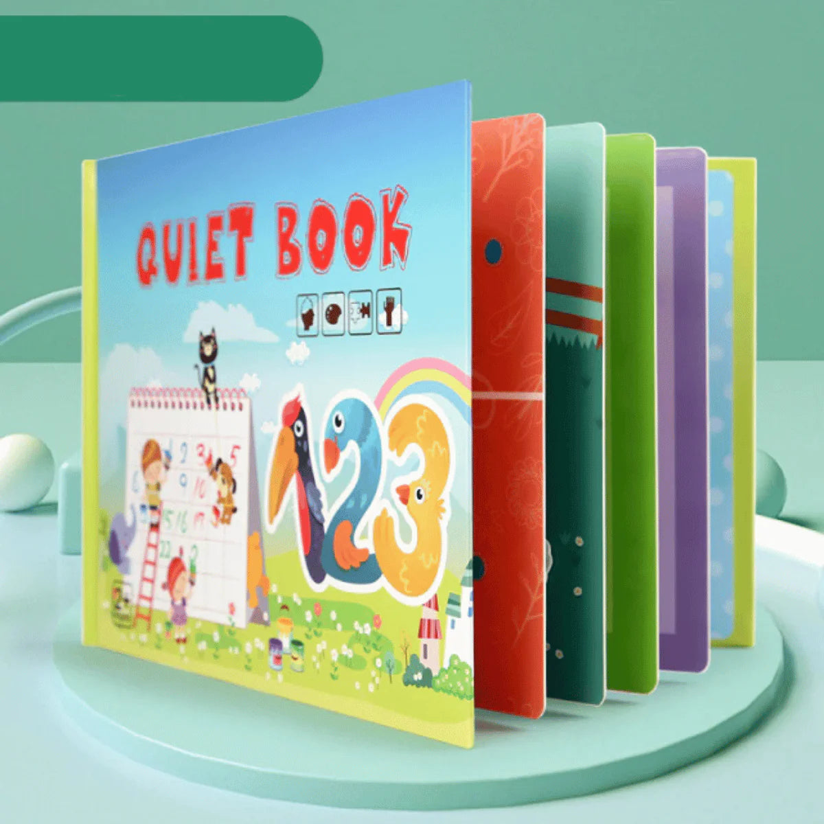 Interactive Learning Cloth Book