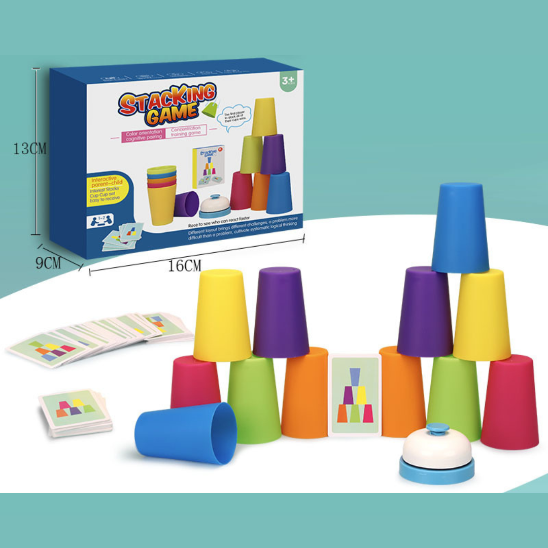 Montessori Cup Stacking Game