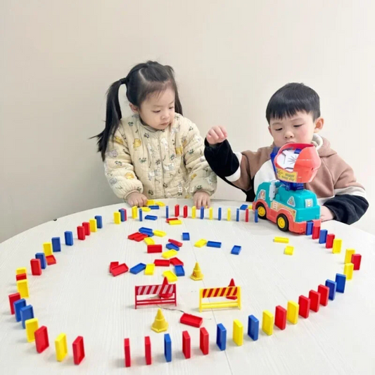 Montessori Domino Truck