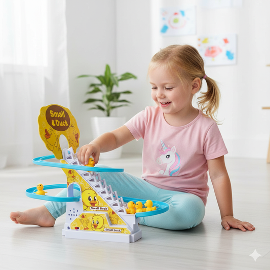 Duck Slide Roller Coaster Fun