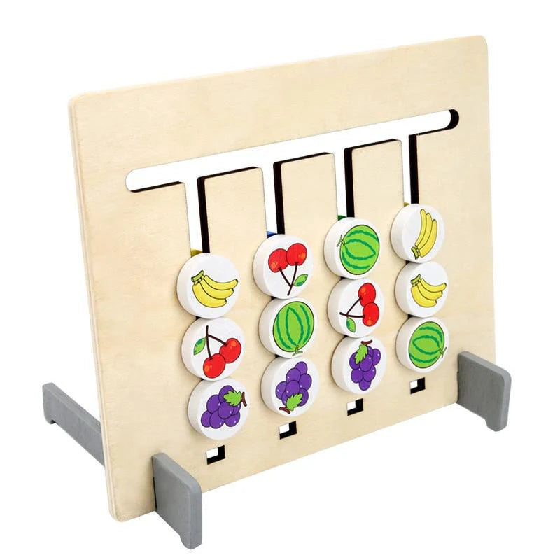 Wooden Montessori Sorting Puzzle - Develop Logical Thinking for Kids