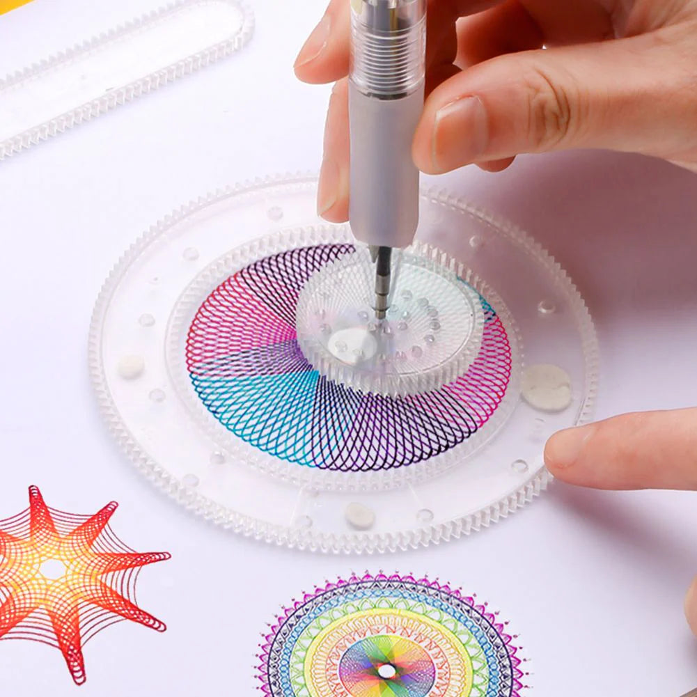 SpinArt Set | Endless Drawing Fun - Drawing Set