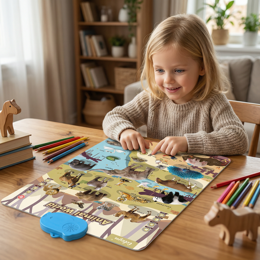 Talking English learning board for children