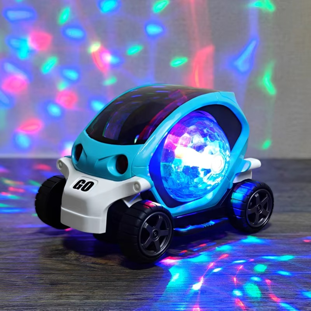 Light Up 360° music stunt car
