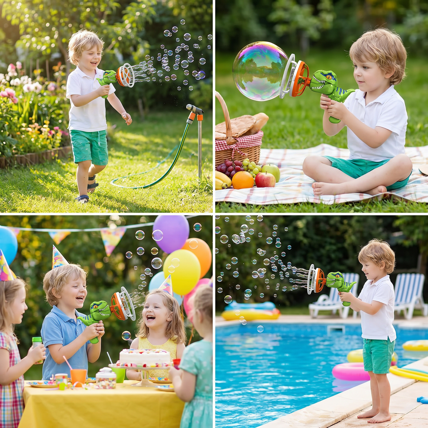 Dino Bubble Cannon