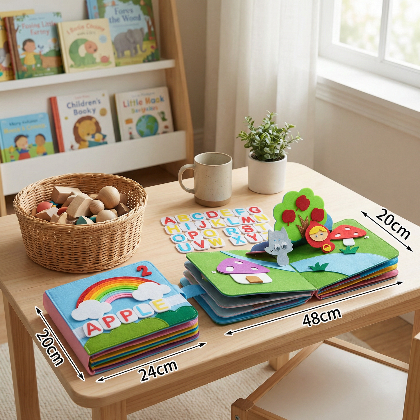 Sensory Learning Book - Montessori Fun for Kids