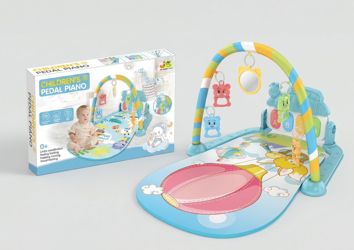 Musical Baby Pedal Piano for Limbs Coordination and Visual & Auditory Training
