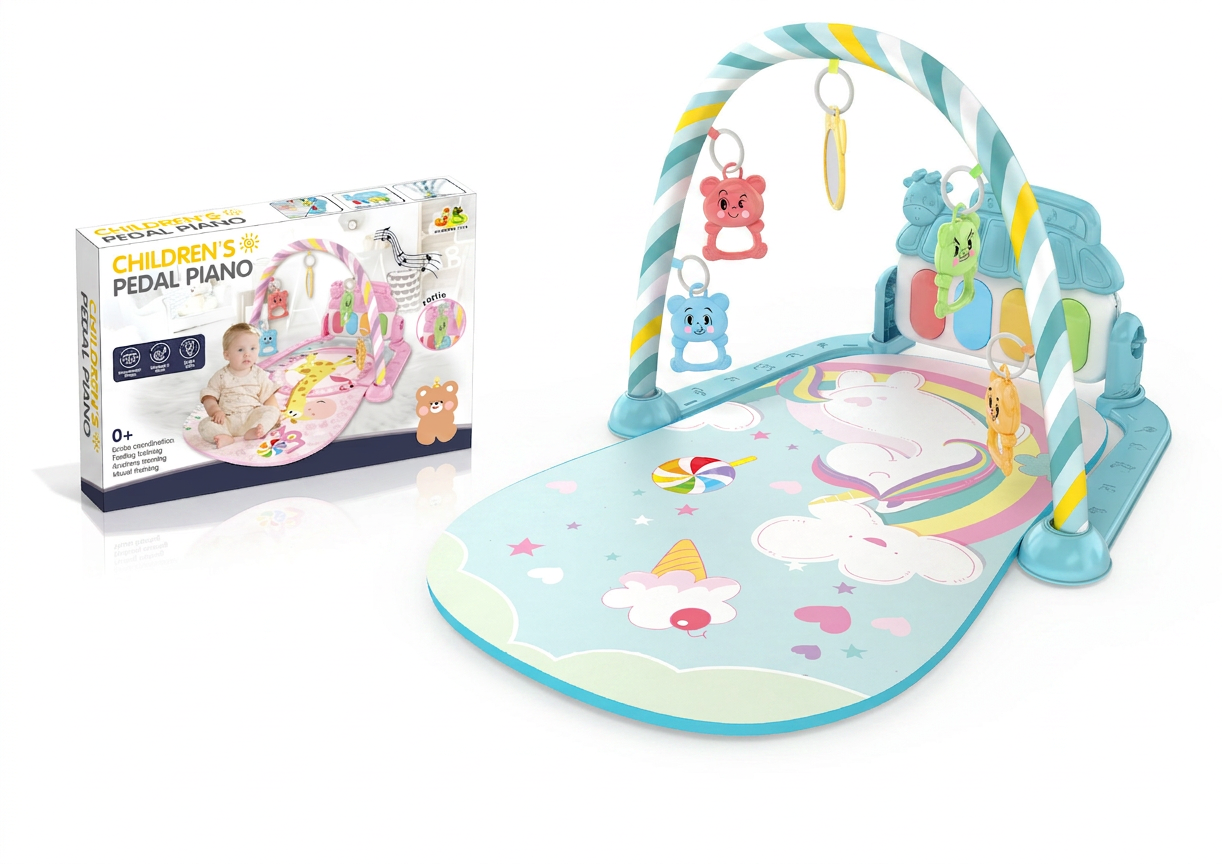 Musical Baby Pedal Piano for Limbs Coordination and Visual & Auditory Training