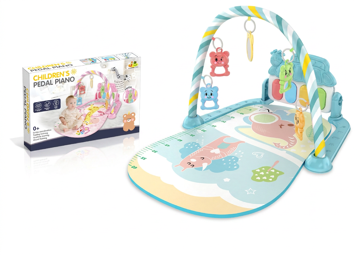 Musical Baby Pedal Piano for Limbs Coordination and Visual & Auditory Training