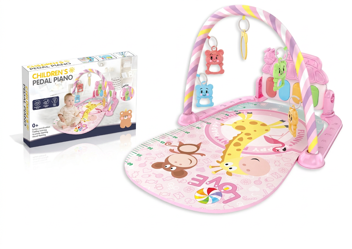 Musical Baby Pedal Piano for Limbs Coordination and Visual & Auditory Training