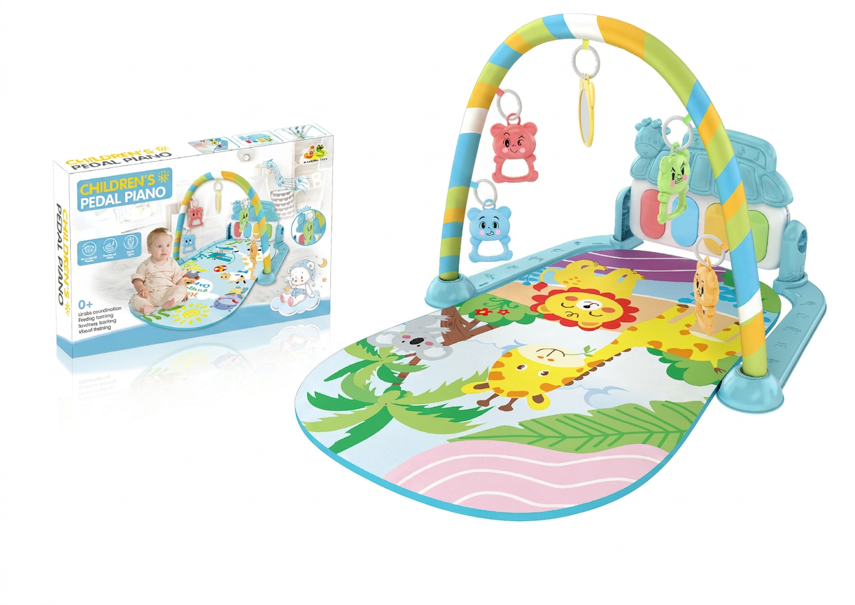 Musical Baby Pedal Piano for Limbs Coordination and Visual & Auditory Training