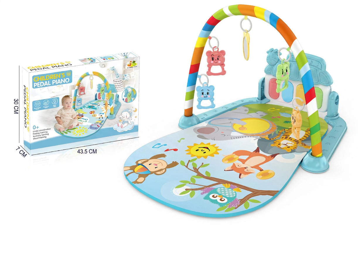 Musical Baby Pedal Piano for Limbs Coordination and Visual & Auditory Training