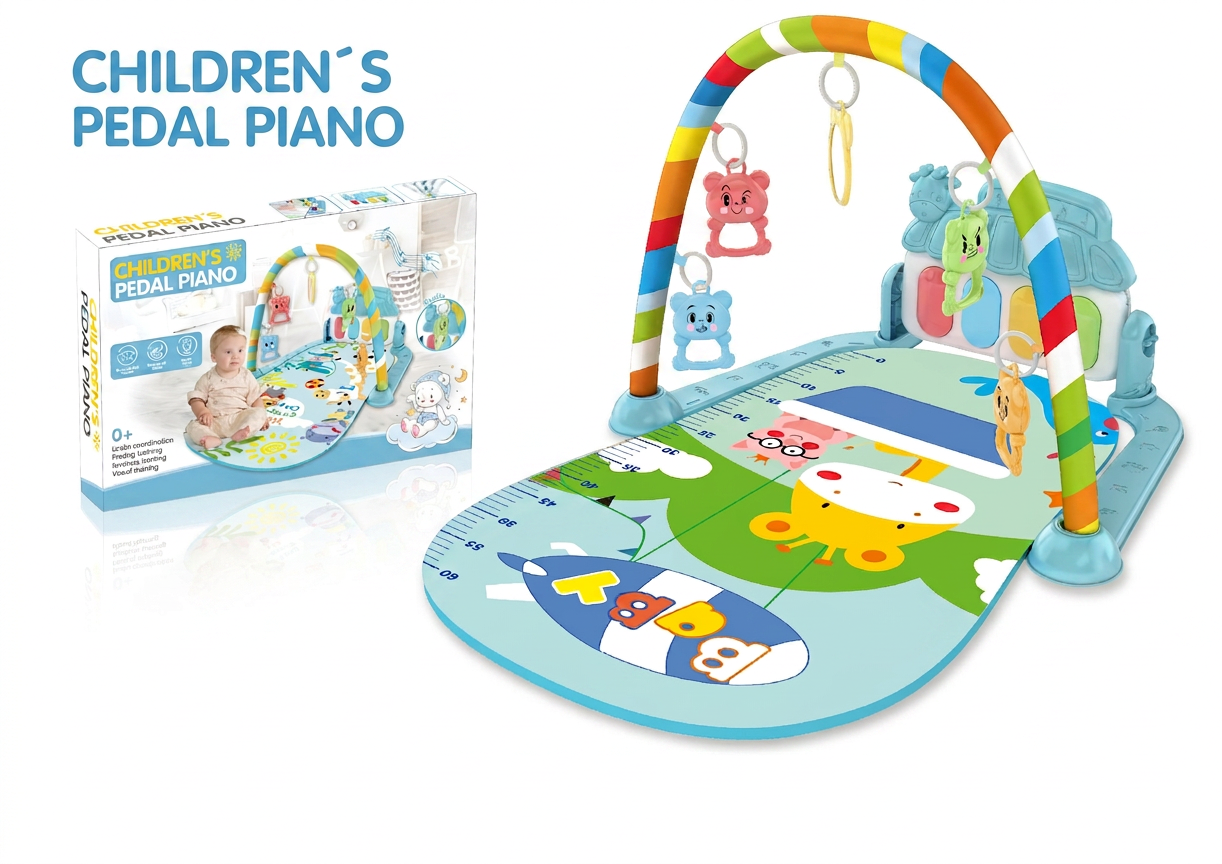 Musical Baby Pedal Piano for Limbs Coordination and Visual & Auditory Training