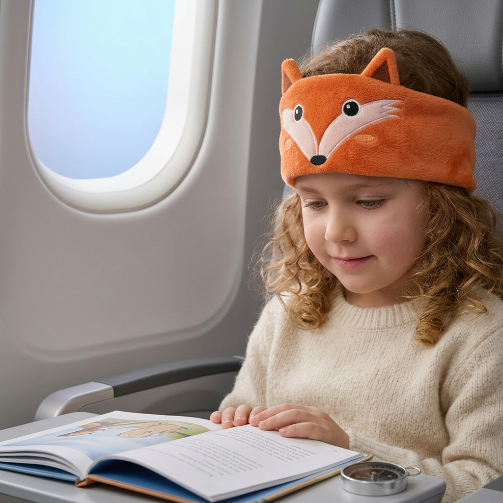 2-in-1 Sleep Headband with Bluetooth Speakers – Soft Wireless Headband for Travel & Sleep