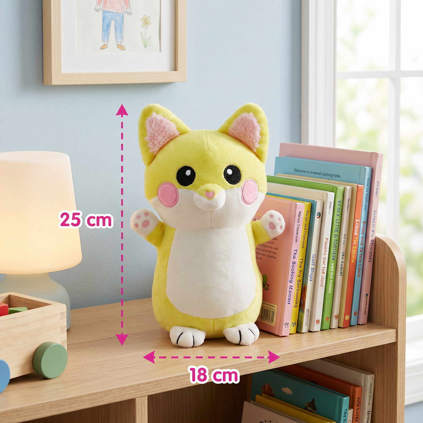 Magic Plush with Glow Drawing Pen – Interactive Light-Up Cuddly Toy for Kids