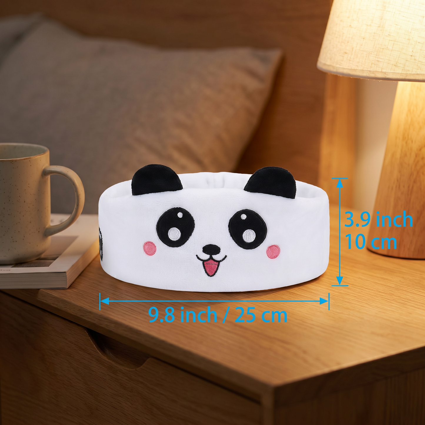 2-in-1 Sleep Headband with Bluetooth Speakers – Soft Wireless Headband for Travel & Sleep