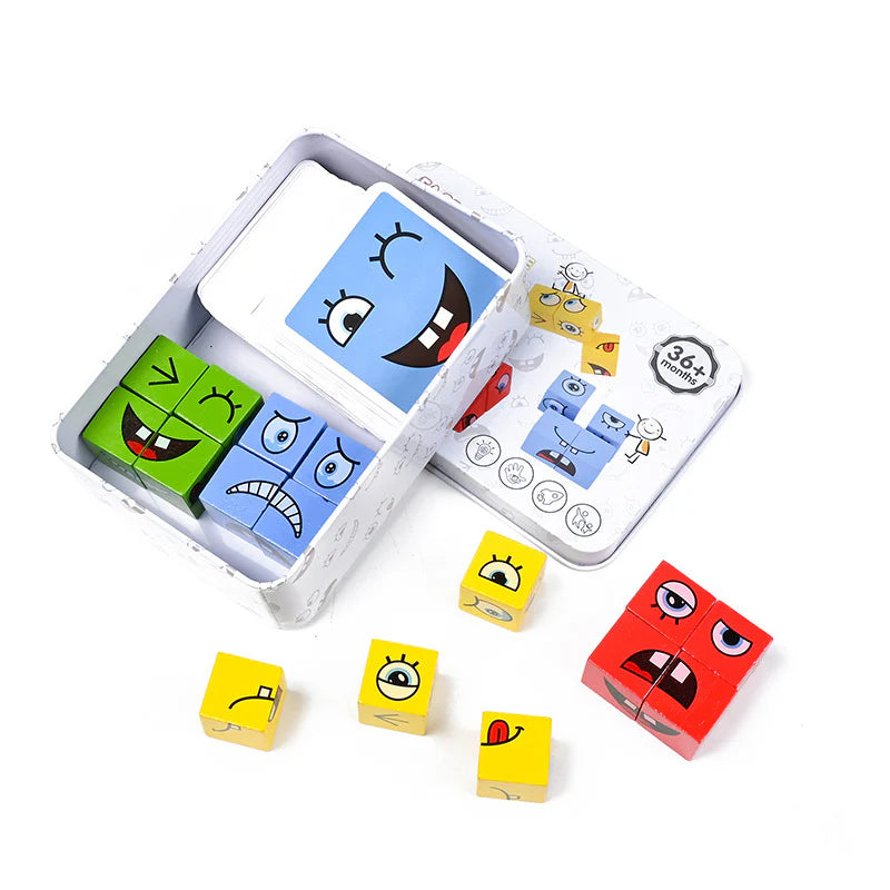 FaceCube - Montessori-Inspired Playset