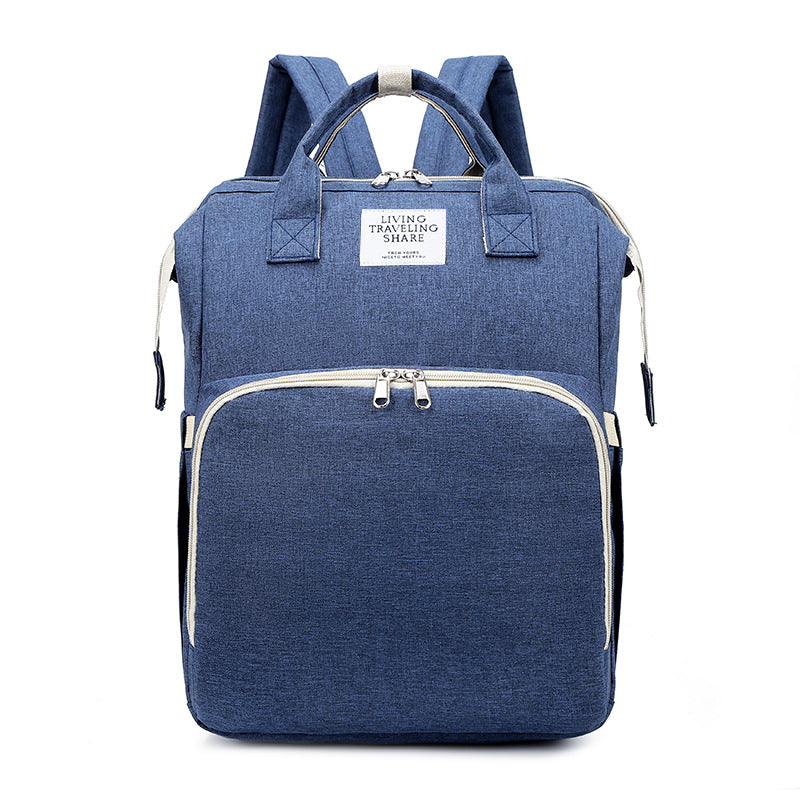 2-in-1 Backpack with Integrated Baby Bed