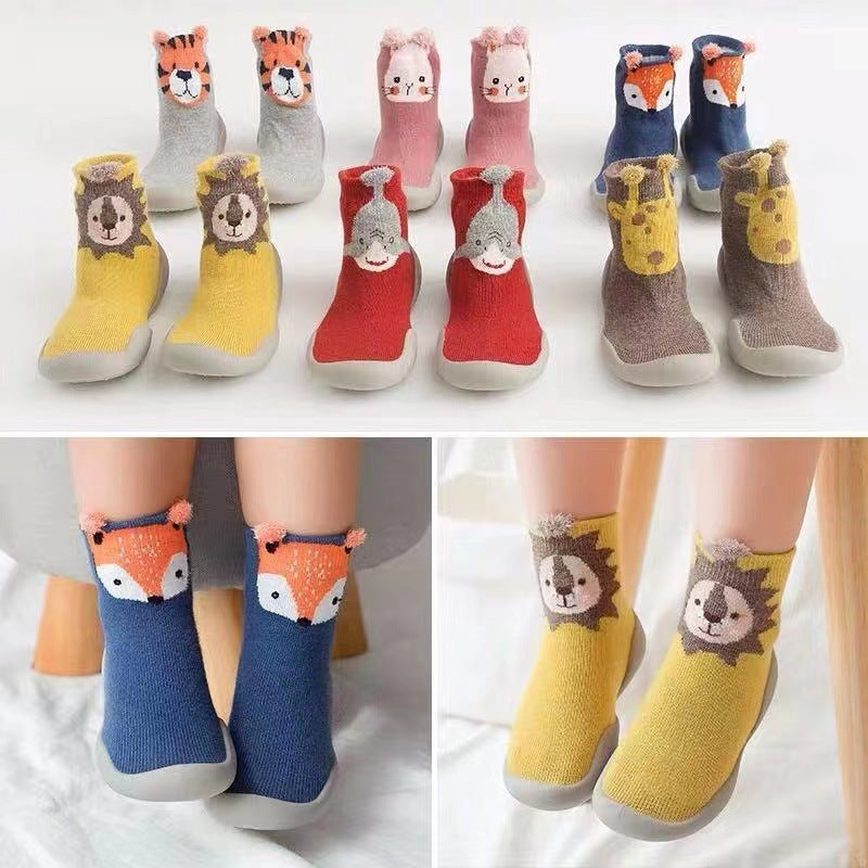 Anti-Slip Shoe Socks (Animal Design)