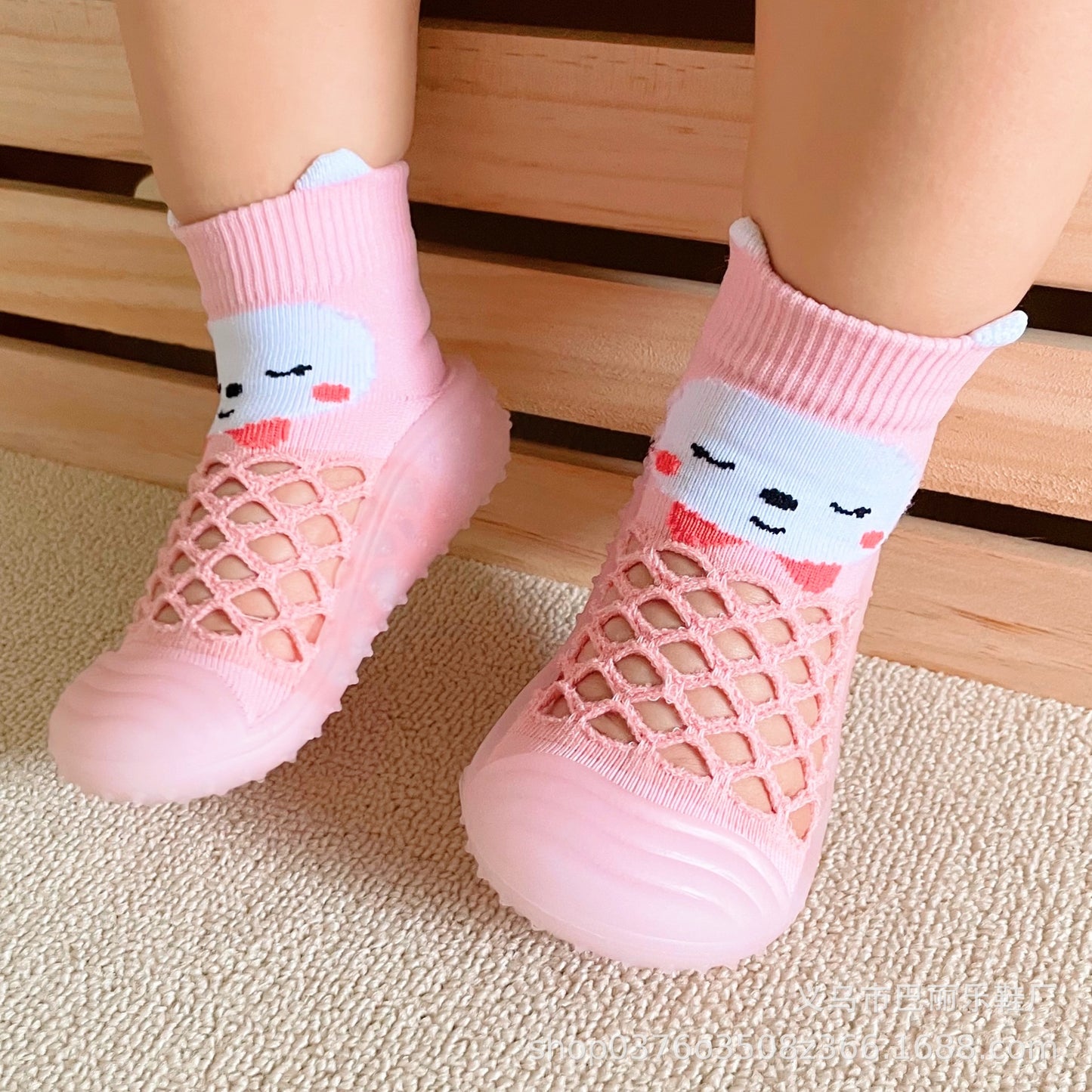 Barefoot Sock Shoes For Babies in Animal Design