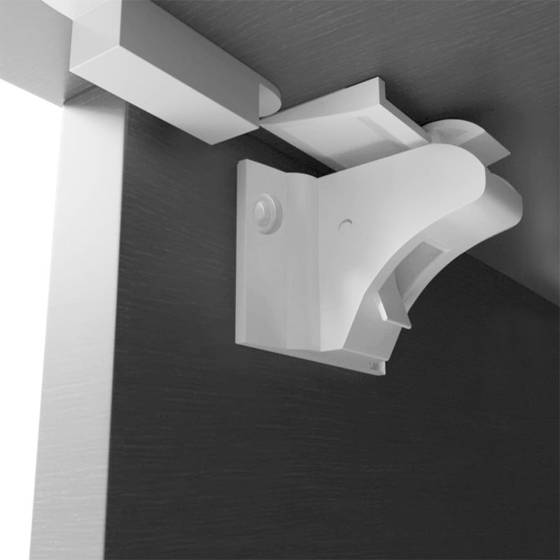 Magnetic child proofing cabinet and door lock set