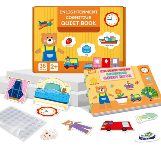 Cognitive Development Activity Book - Interactive Felt Book