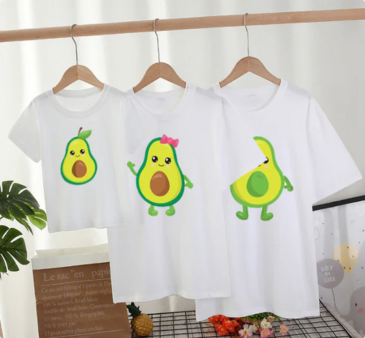 Family Matching Avocado T-Shirt