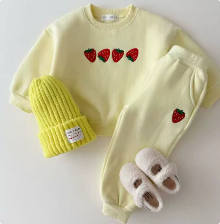 Strawberry Joy Winter Sweater