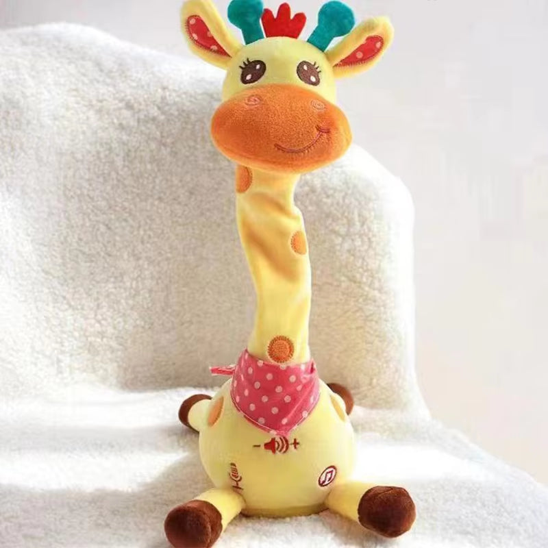 Talking and Dancing Music Giraffe Plush Toy