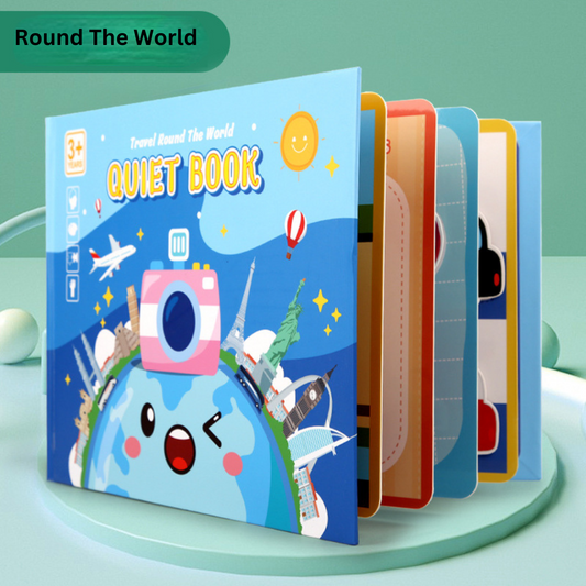 QuietBook - Montessori Durable Story Book