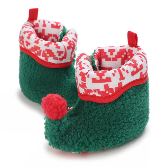 Cozy Holiday Slippers for Kids