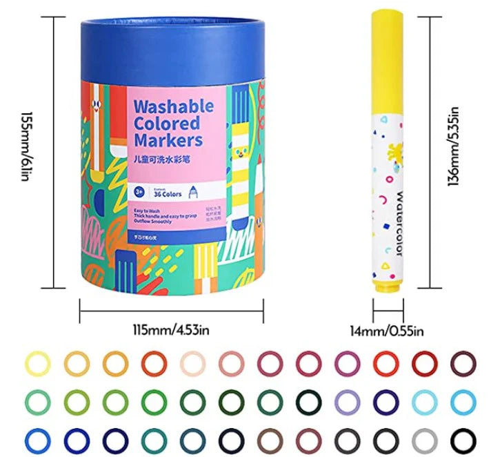 Mess-Free Color Sticks - Unleash Creativity Without the Stains