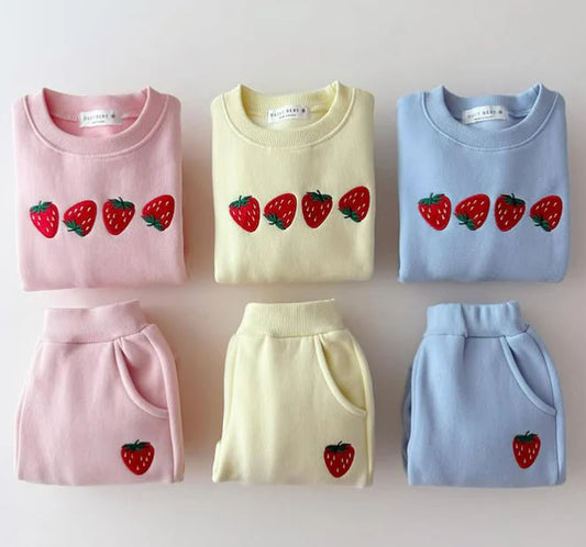 Strawberry Joy Winter Sweater