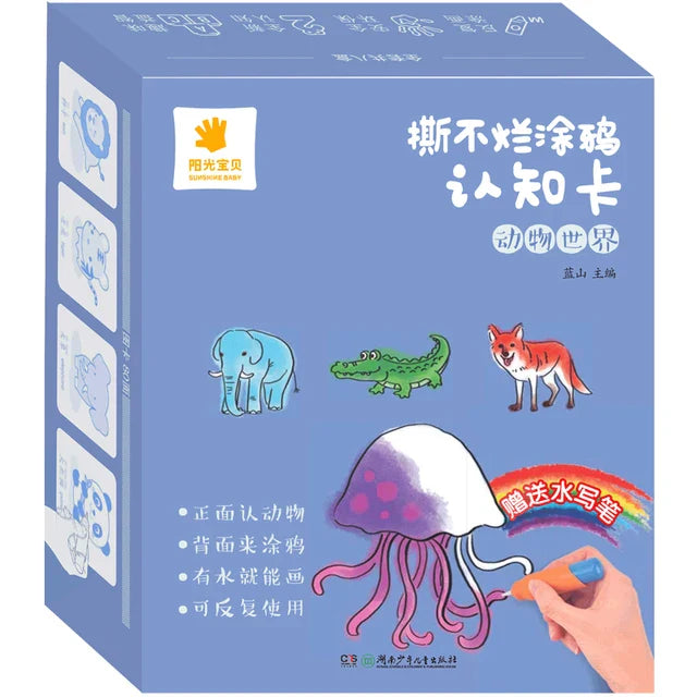 Watercolor Learning Cards