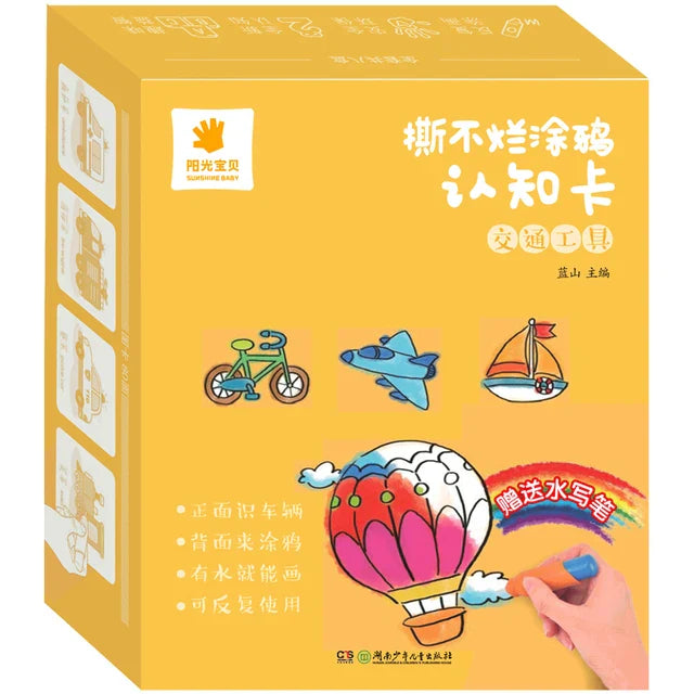 Watercolor Learning Cards