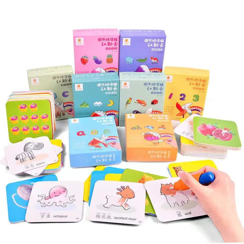Watercolor Learning Cards
