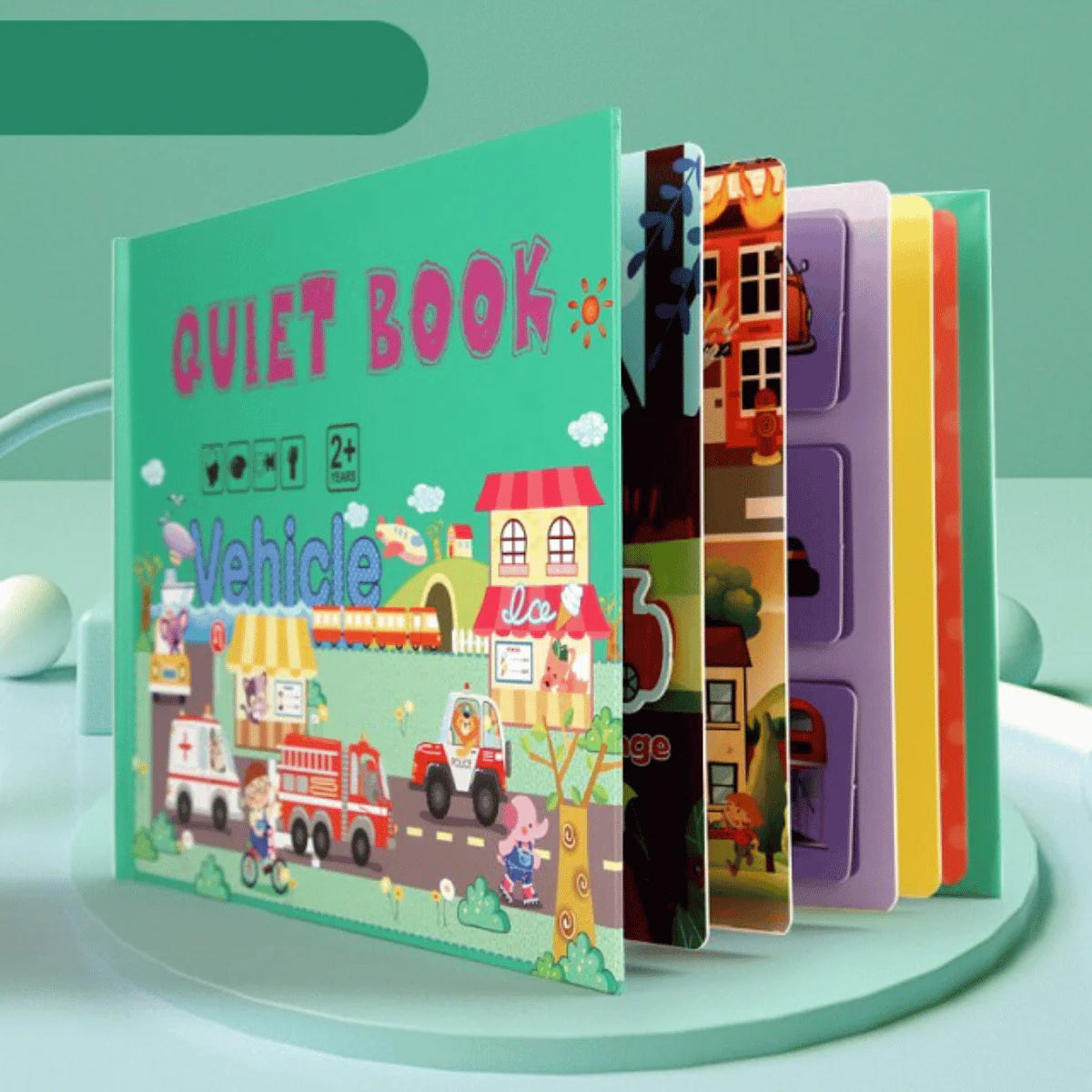 Interactive Learning Cloth Book