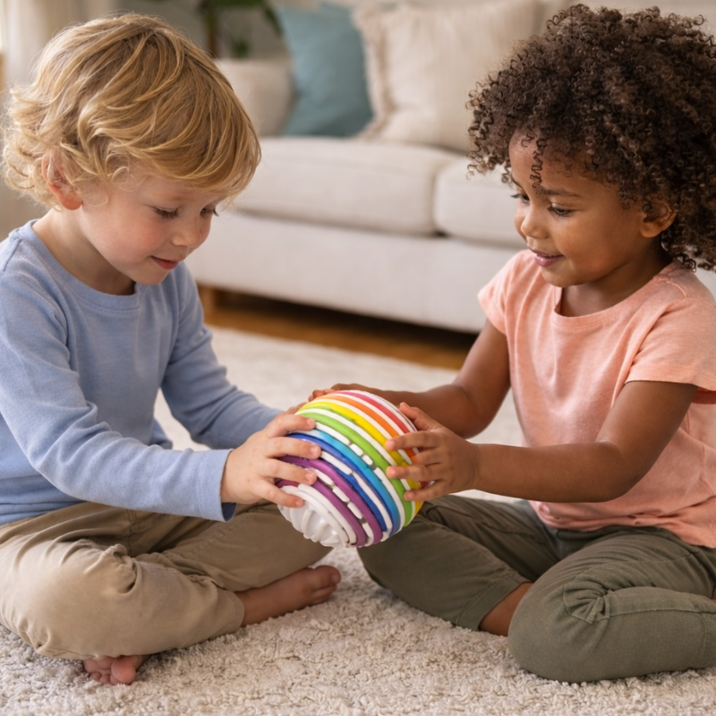 Montessori Sensory Ball – Colour Learning & Fine Motor Skills Toy