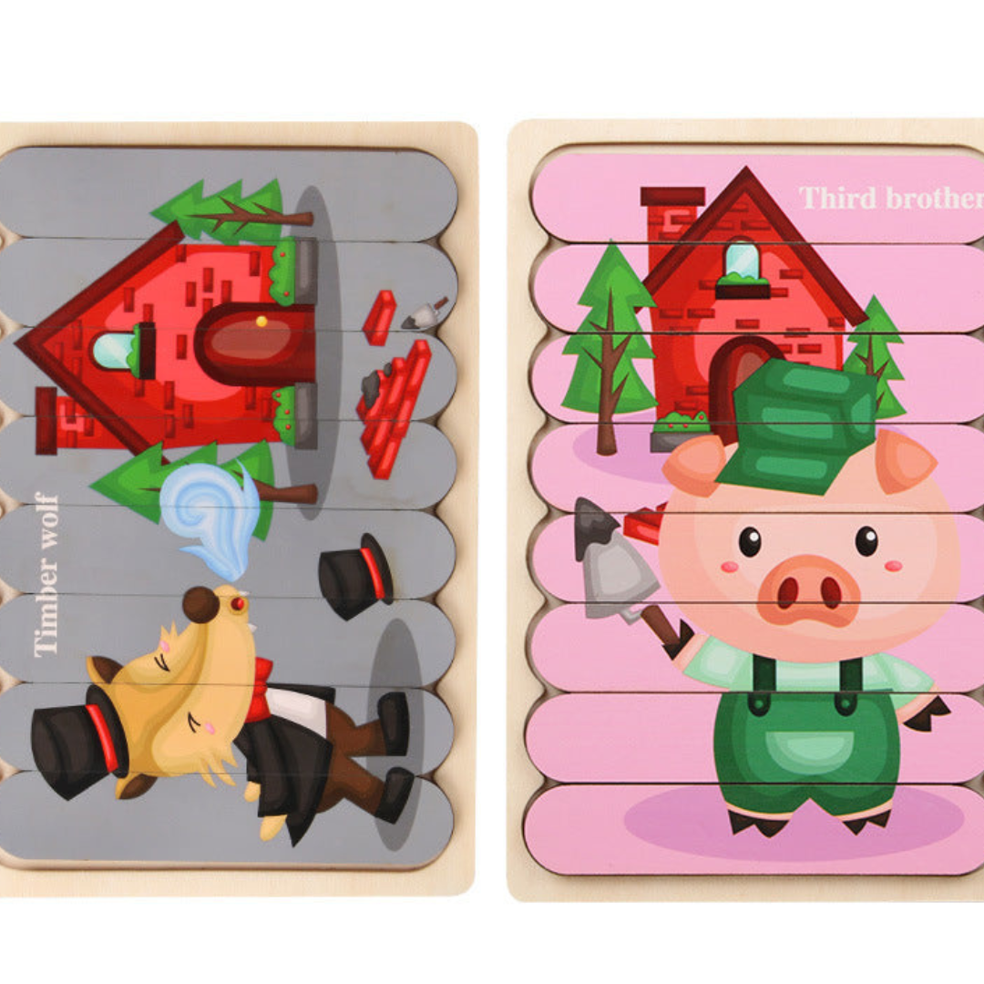 Montessori Wooden Puzzle